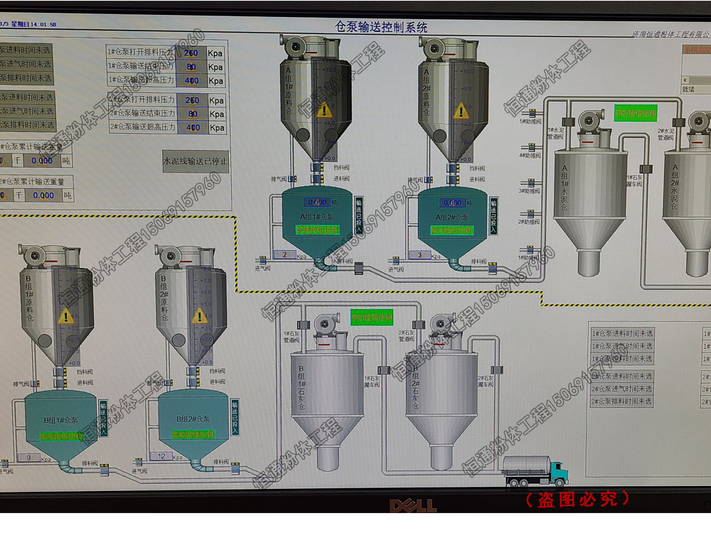  气力输送系统的类型