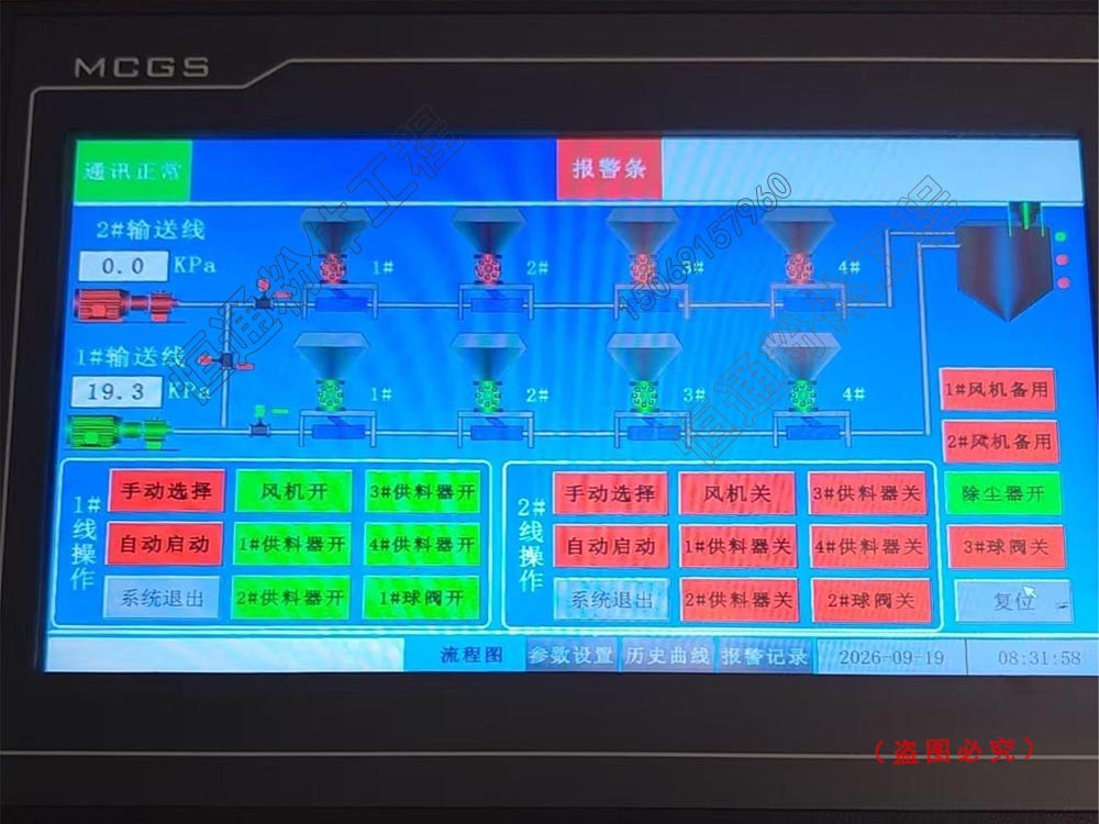 锅炉除尘灰气力输送